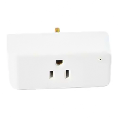 LCU01W Smart Plug For Smart Home - Works With Alexa and Google Home, Wi-Fi Outlet With Remote Control And Timer, 15A, No Hub Required
