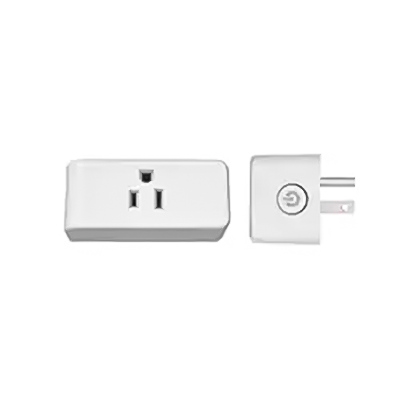 LCU01W Smarter Living - Smart Plug, Reliable WiFi, Supports 15A 1800 Watts, Small Size, No Hub Required, Compatible With Alexa, Google