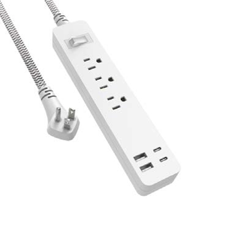 LA004RA,LPU33+2U2C Indoor Extension Cords