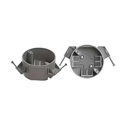 P008 American 20 Cu.In. 3/0-4/0 Combination New Work Ceiling Box With Captive Nails 2-1/4D x 4