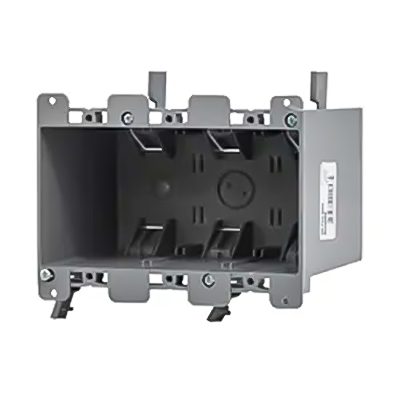 P038 Three-Gang Switch Boxes-Nonmetallic